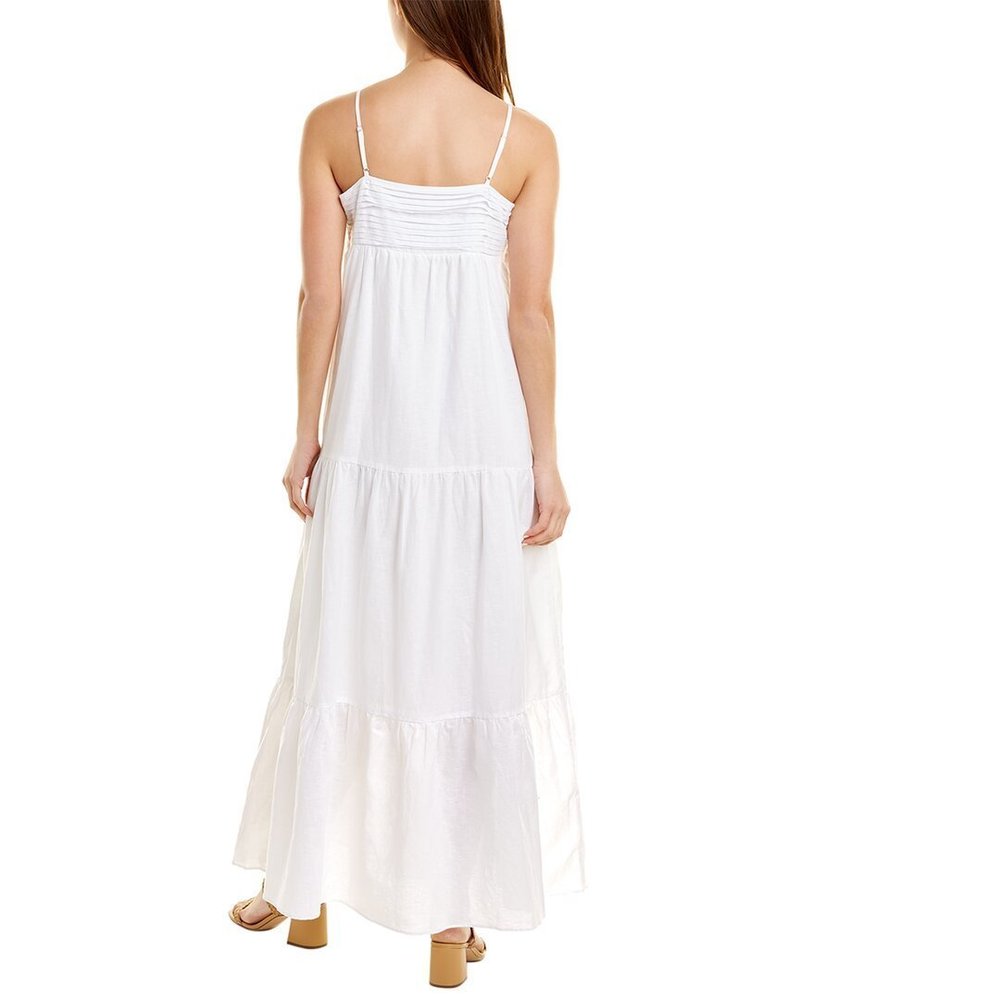 J.McLaughlin Paris Linen Maxi Dress - Picture 2 of 4